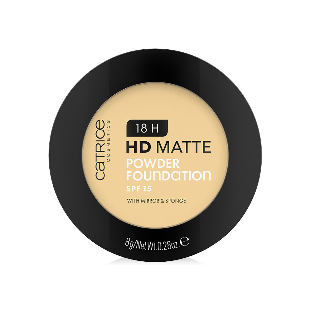 Catrice 18H Hd Matte Powder Foundation 8g #012W