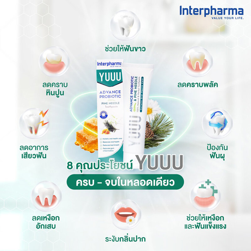 Interpharma YUUU Toothpaste 120g