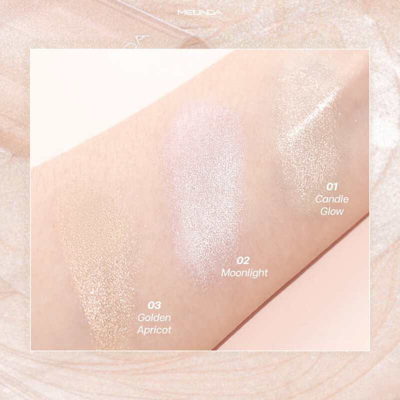 Mei Linda Dewy Highlighter 6ml #03 Golden Apricot ( สินค้าหมดอายุ : 2025.11.01 ) 