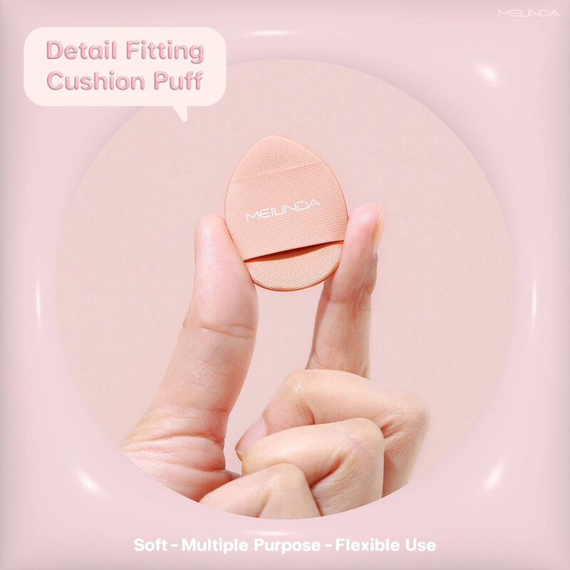 Mei Linda Detail Fitting Cushion Puff 1 pc