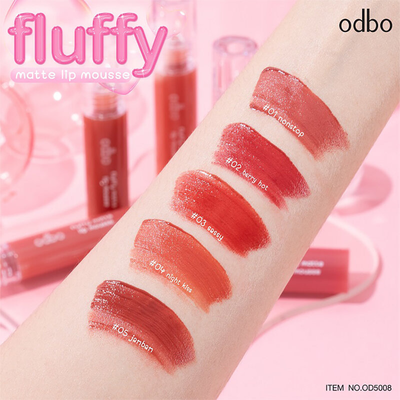 ODBO Fluffy Matte Lip Mousse 3g #OD5008-03