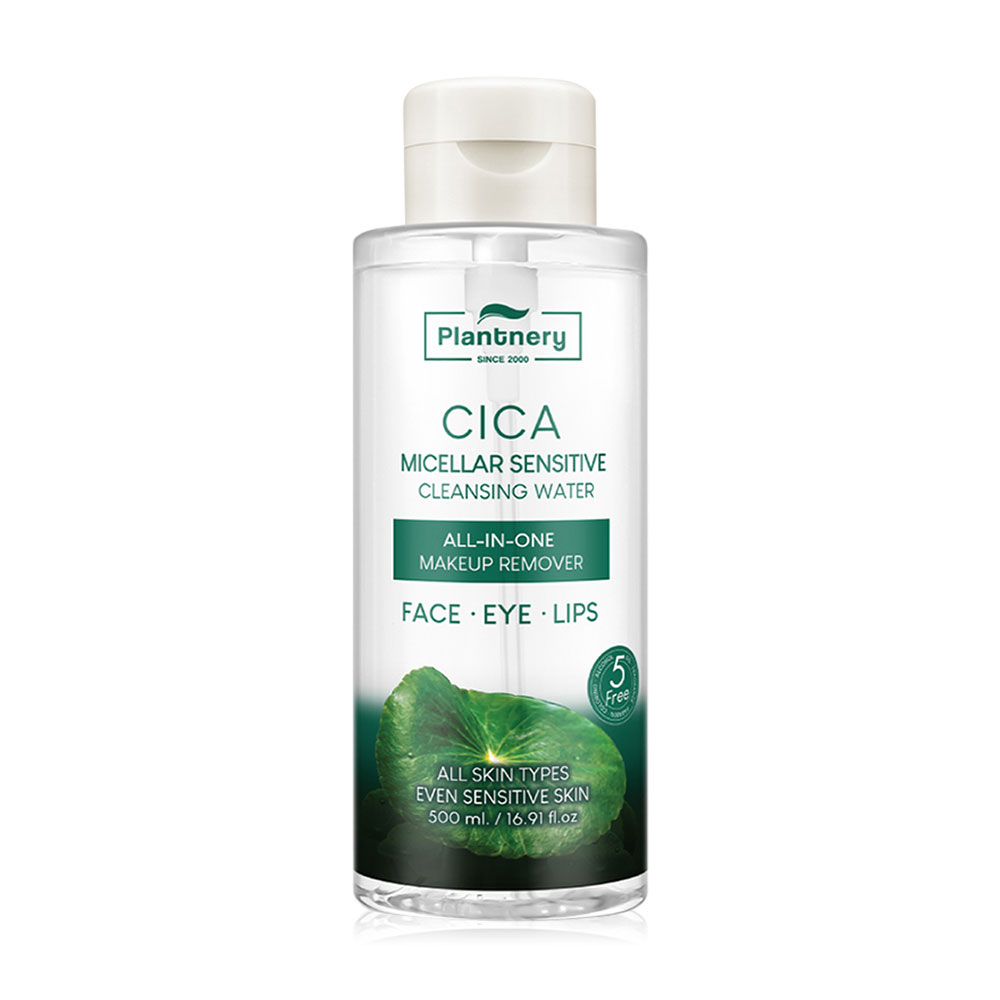 Plantnery Cica Micellar Sensitive Cleansing Water 500ml