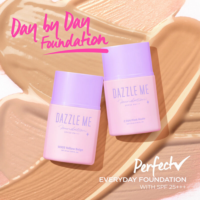 Dazzle Me Day by Day Foundation 25ml #W805 Yellow Beige