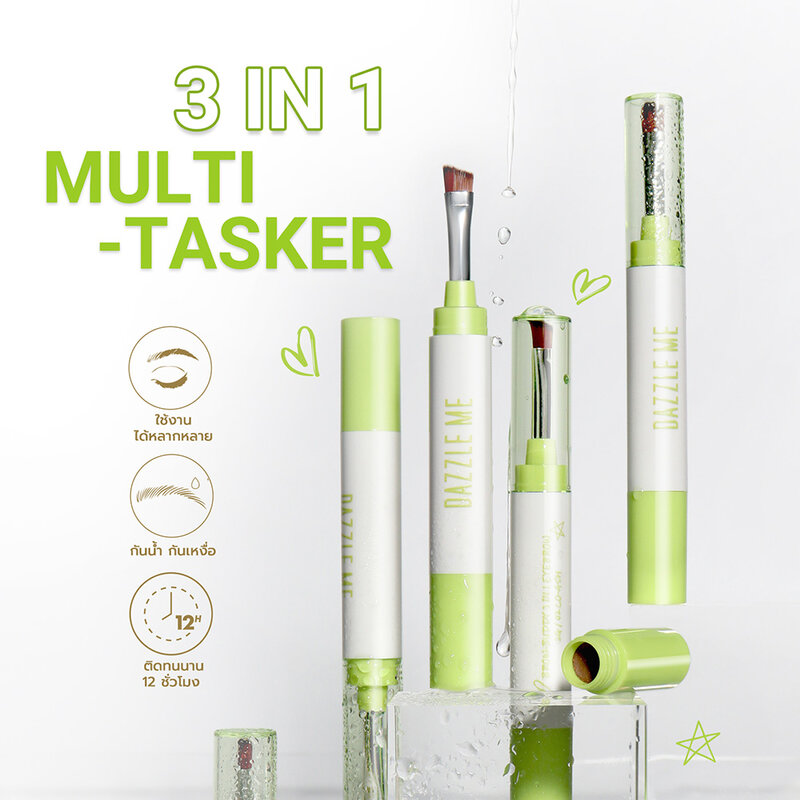 Dazzle Me Brow-Buddy 3 in 1 Eyebrow 2g #02 Co-Ash