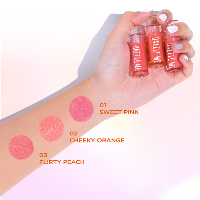 Dazzle Me Heart-Melt Creamy Liquid Blush 2.5g #01 Sweet Pink