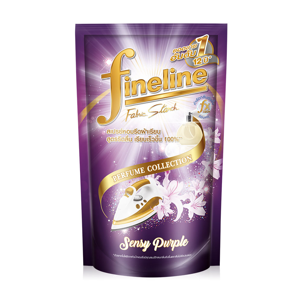 Fineline Fabric Starch Perfume Collection Refill Sensy Purple 450ml