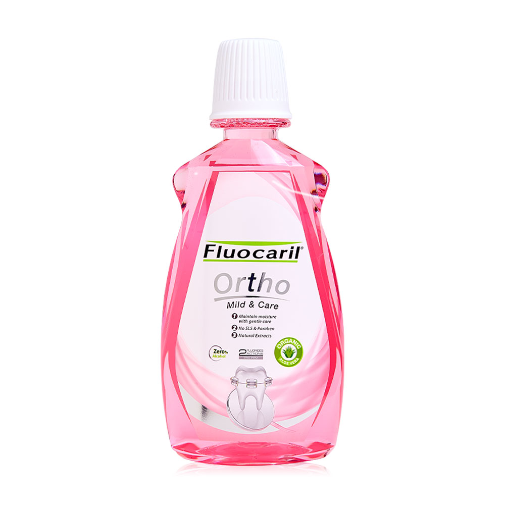 Fluocarill Orthodontics Mouthwash Mild & Care 500ml