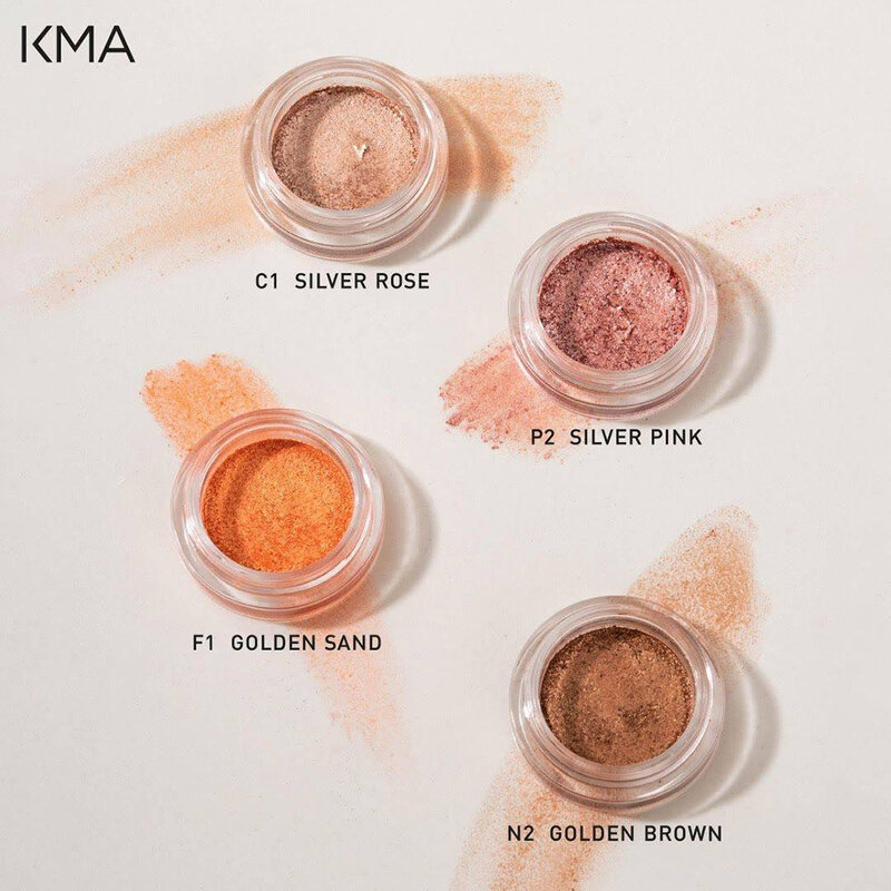 KMA Glittering Eye 3g #C1 Silver Rose
