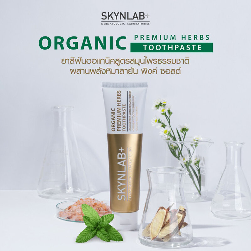 Skynlab Organic Premium Herbs Toothpaste 160g
