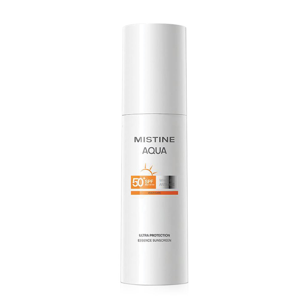 MISTINE Aqua Base Ultra Protection Essence Skincare Sunscreen SPF50+ PA++++ 40ml ( สินค้าหมดอายุ : 2026.04.17 ) 