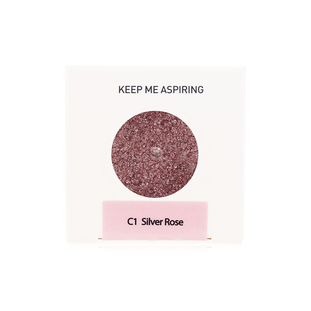 KMA Glittering Eye 3g #C1 Silver Rose