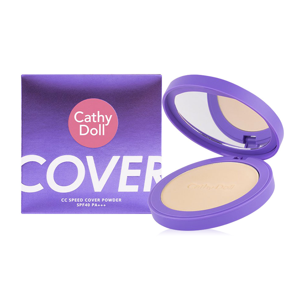 Cathy Doll CC Speed Cover Powder SPF40 PA+++ 12g #01 Light Beige