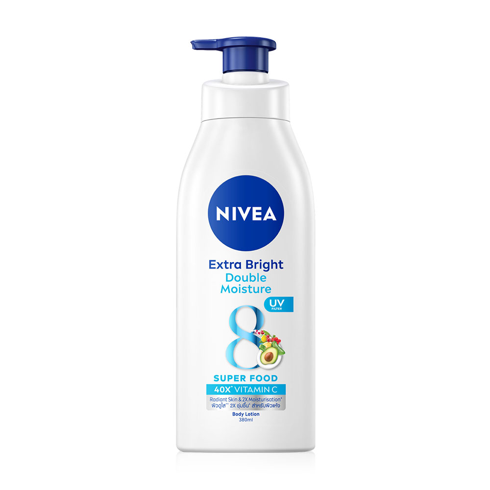 NIVEA Extra Bright Double Moisture Body Lotion 380ml