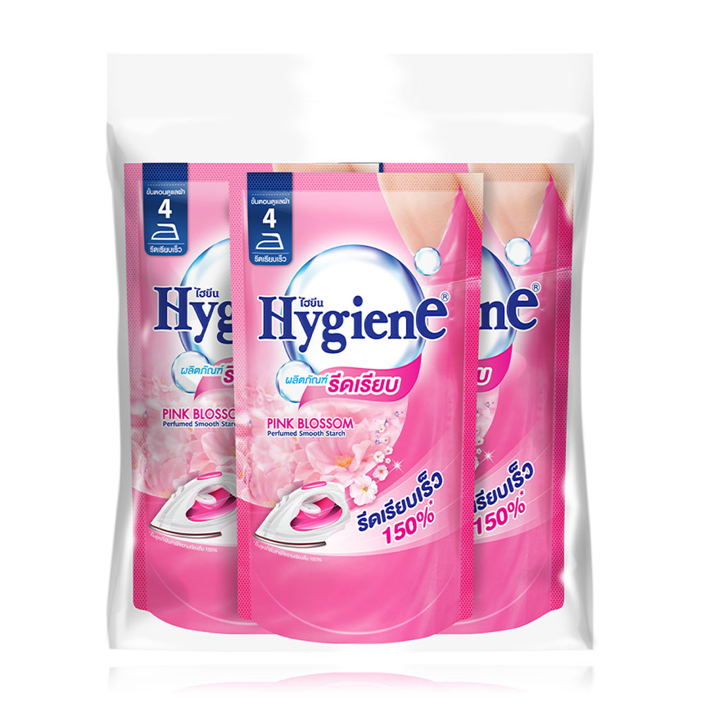 Hygiene Iron Starch Pink Blossom [500ml x 3pcs]