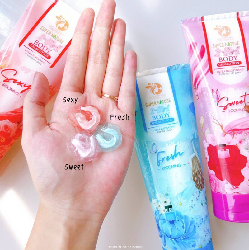 Madelyn 2 in 1 Body Gel&Lotion Fresh Blossom 220ml ( สินค้าหมดอายุ : 2026.02.02 ) 