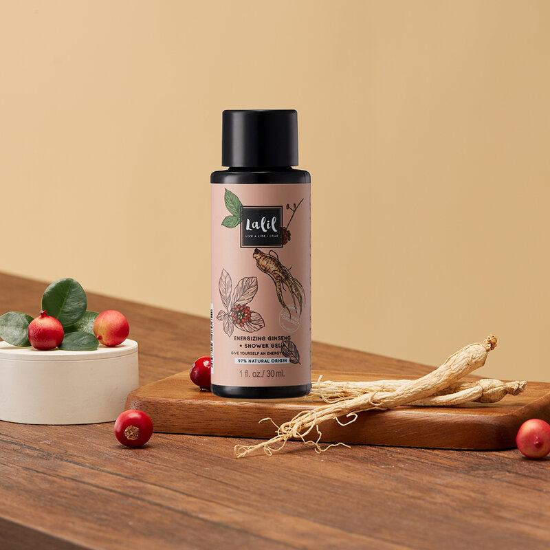 Lalil Energizing Ginseng Shower Gel 30ml