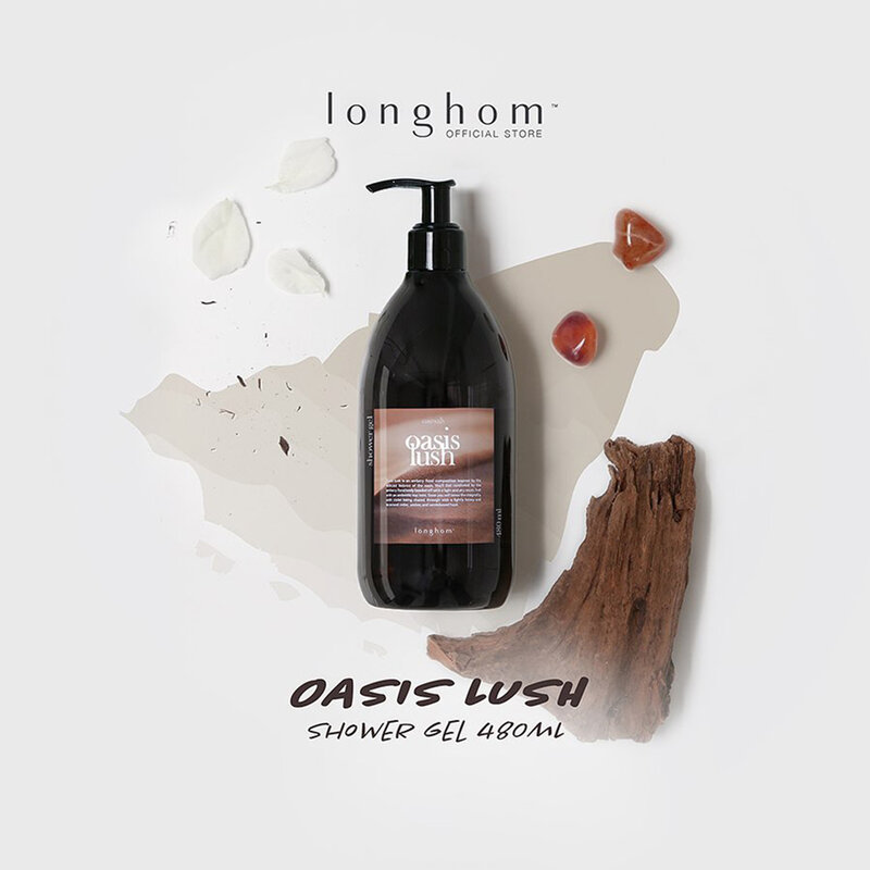 Longhom Shower Gel Oasis Lush 480ml