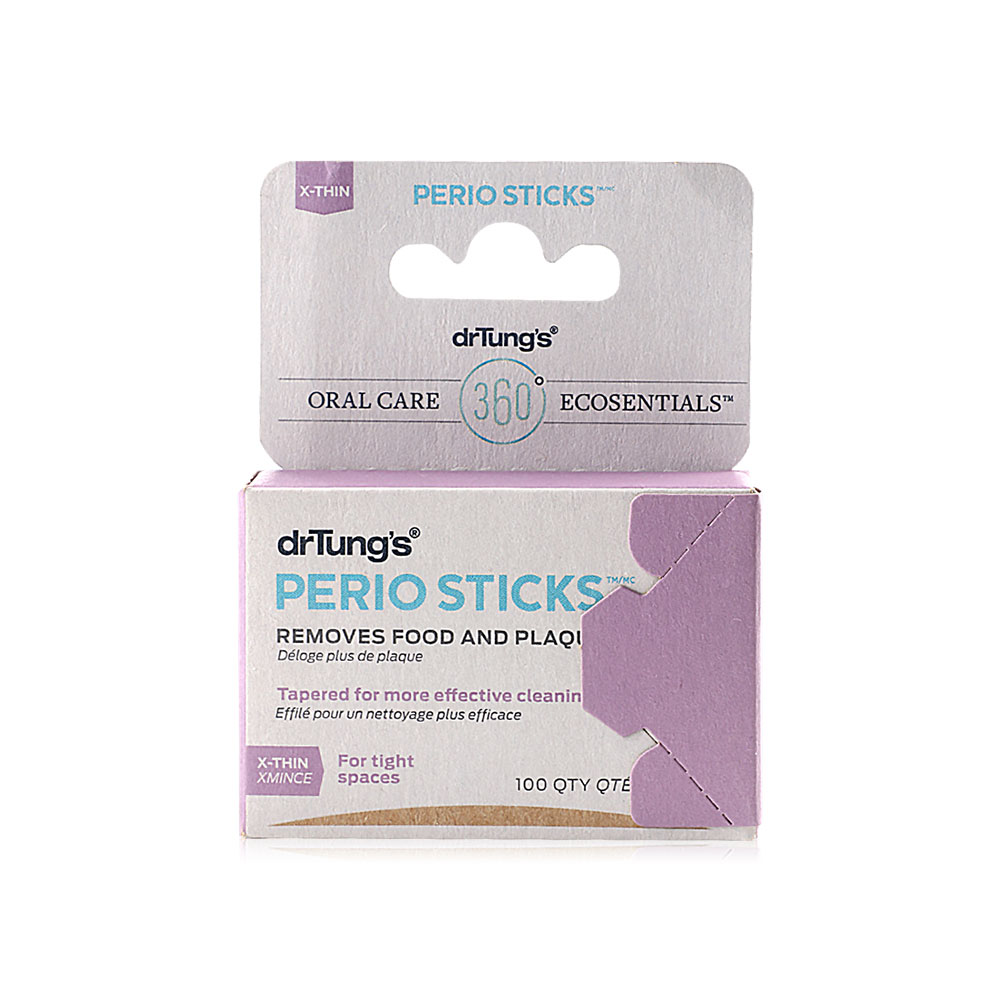Dr.Tung's  Perio Sticks Extra Thin 100pcs ( สินค้าหมดอายุ : 2026.01.01 ) 