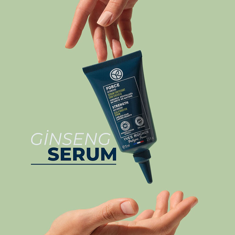 Yves Rocher Strength With Ginseng Scalp Booster Serum 75ml