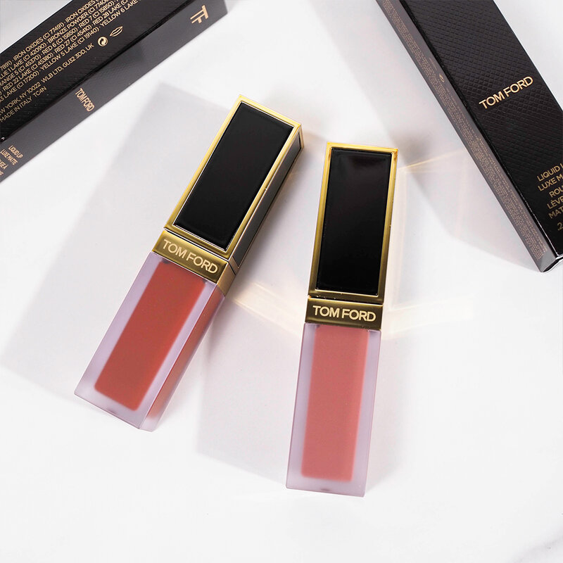 Tom Ford Liquid Lip Luxe Matte 6ml #121 Lark ( สินค้าหมดอายุ : 2025.11.01 ) 