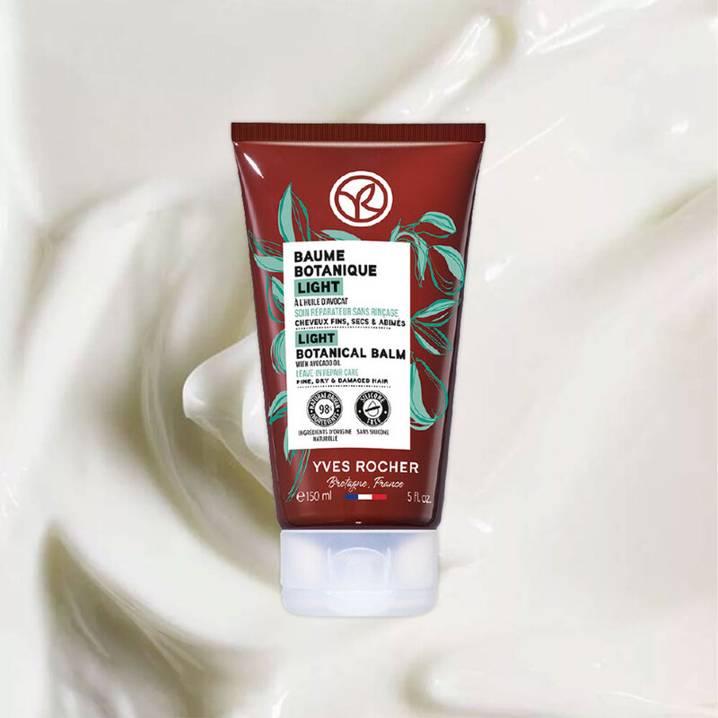Yves Rocher Light Botanical Balm With Organic Avocado Oil Leave-In Repair Care 150ml