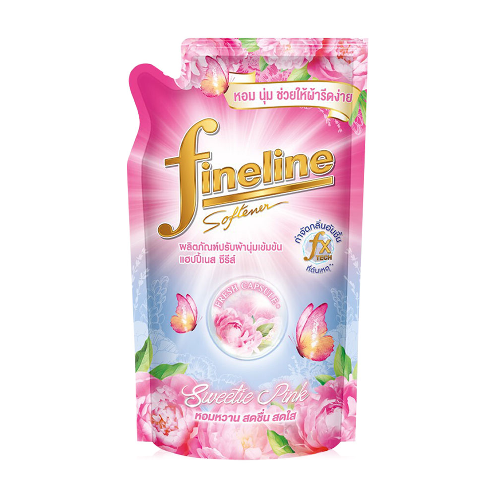 Fineline Fabric Softener Happiness Sweetie Pink 450ml