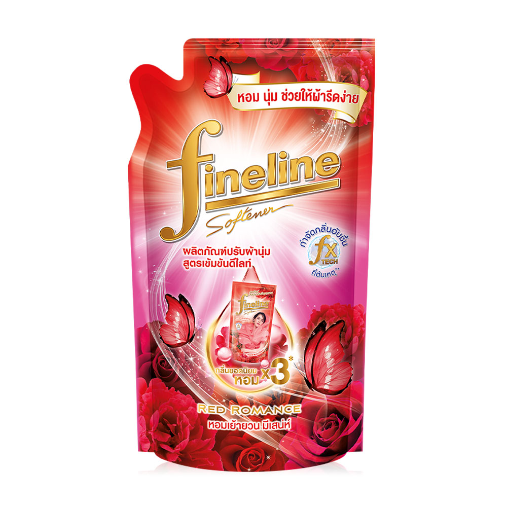 Fineline Fabric Softener Concentrated Delight Red Romance 450ml