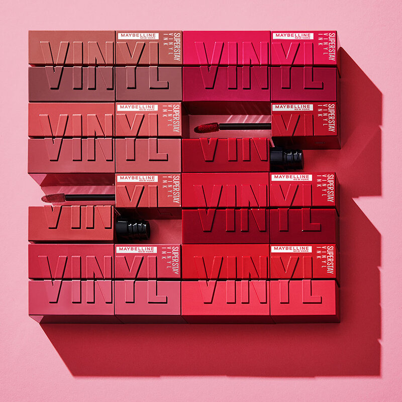 Maybelline New York Superstay Vinyl Ink Longwear Liquid Lipcolor Up to 16 Hours Wear 4.2ml #100 Charmed