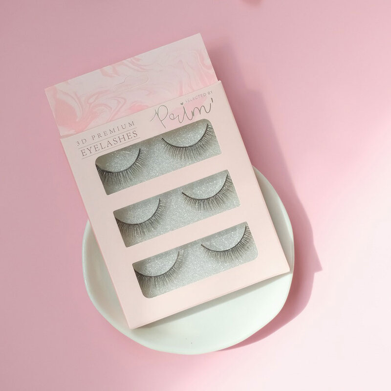 Selected By Prim' 3D Premium Eyelashes 3 Pairs #P-09 Dazzling