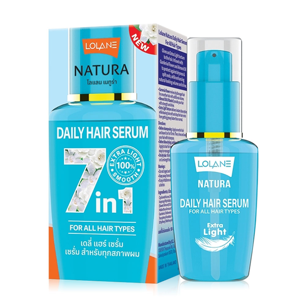 Lolane Natura Daily Hair Serum For All Hair Types 50ml
