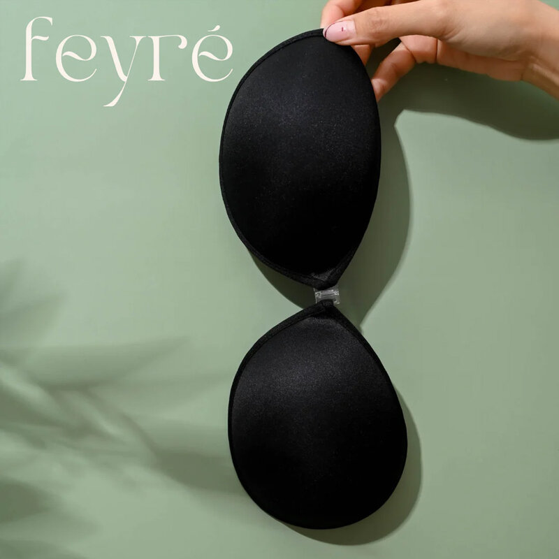 Feyre Round Shape Adhesive Bra Regular Push-Up Style Size B #Kohl