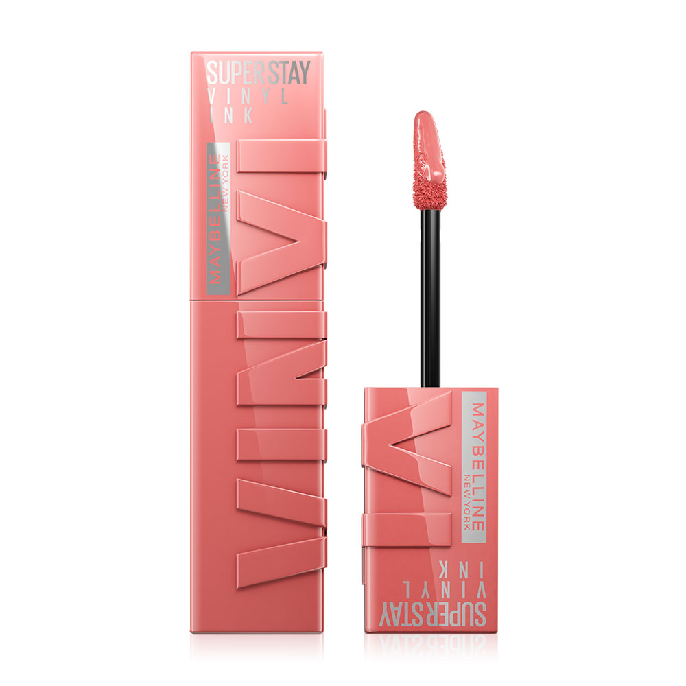 Maybelline New York Superstay Vinyl Ink Longwear Liquid Lipcolor Up to 16 Hours Wear 4.2ml #100 Charmed