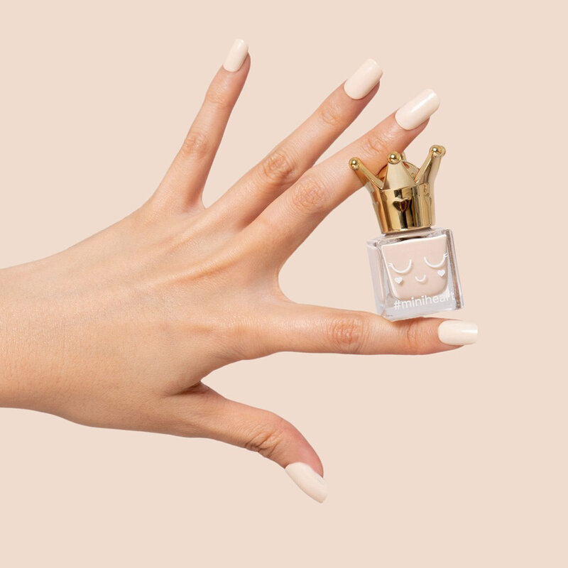 Miniheart No-Bake Gel Nail Colour 11ml #Gn21-Soya Milk