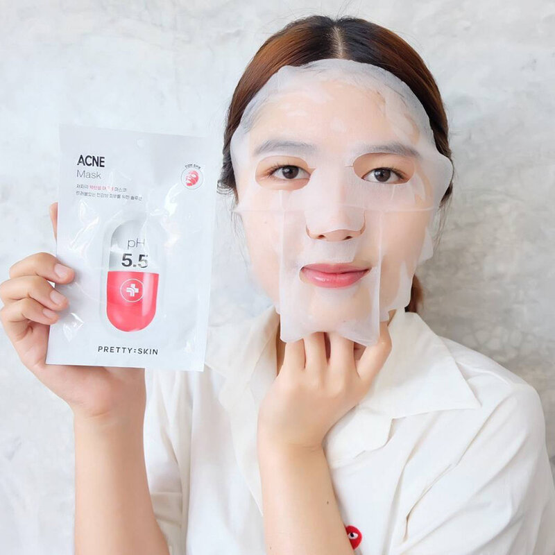 Pretty Skin Acne Capsule Mask 25g ( สินค้าหมดอายุ : 2026.03.19 ) 