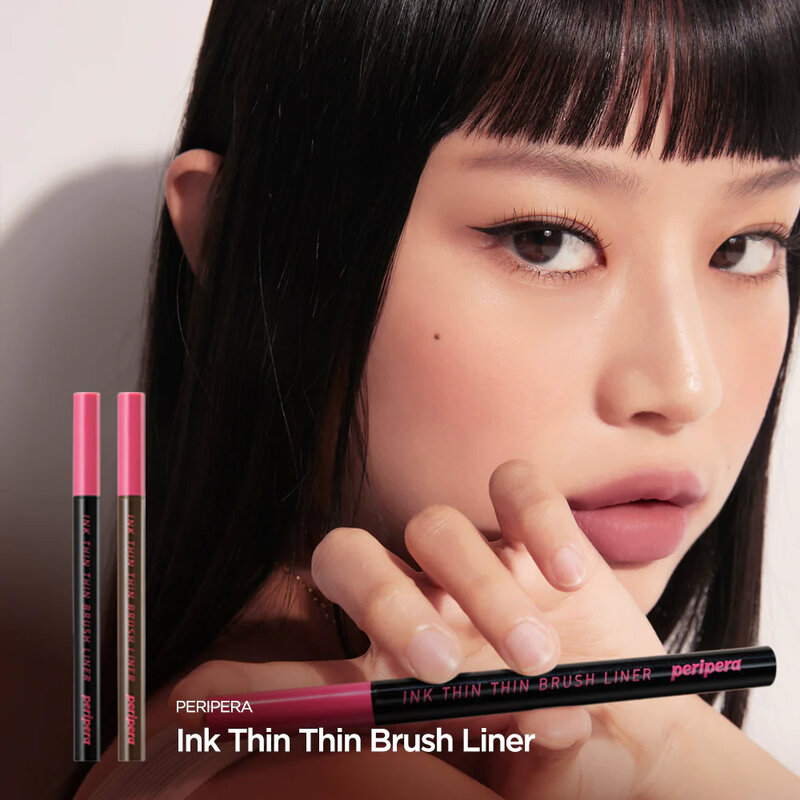 Peripera Ink Thin Thin Brush Liner 0.5g #001 Black Noir