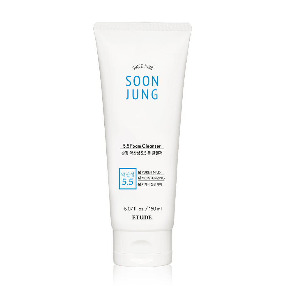 Etude Soon Jung 5.5 Foam Cleanser 150ml