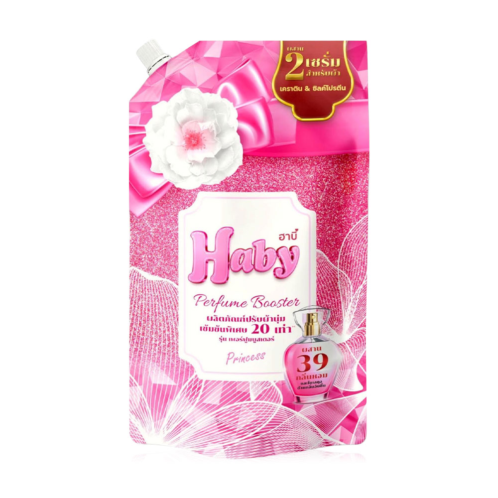 Haby Fabric Softener Princess Perfume Booster Pink 540ml