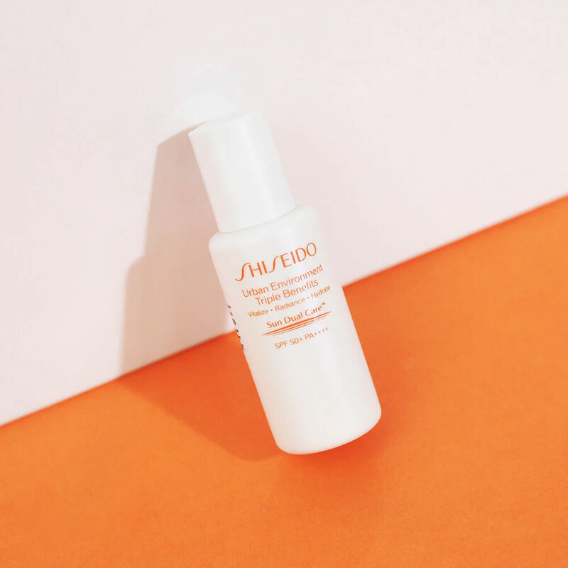 Shiseido Urban Environment Triple Benefits Sun Dual Care SPF50+ PA++++ 15ml