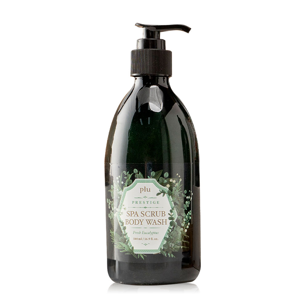 Plu Prestige Spa Scrub Body Wash Fresh Eucalyptus 500g