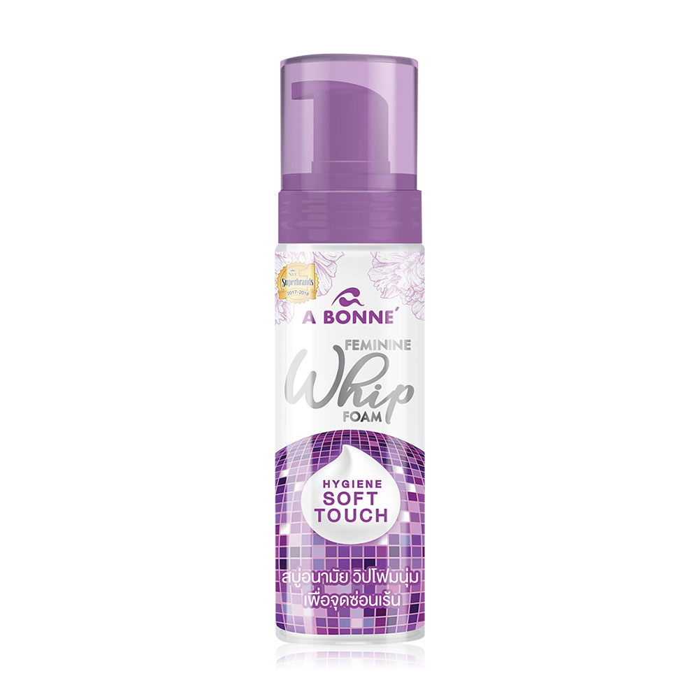 Abonne Feminine Whip Hygiene Soft Touch 150ml ( สินค้าหมดอายุ : 2026.04.27 ) 