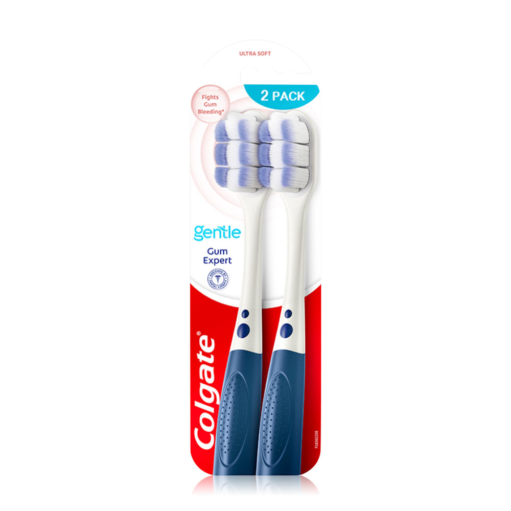 Colgate Gentle Gum Expert Toothbrush 1Pack [2pcs]