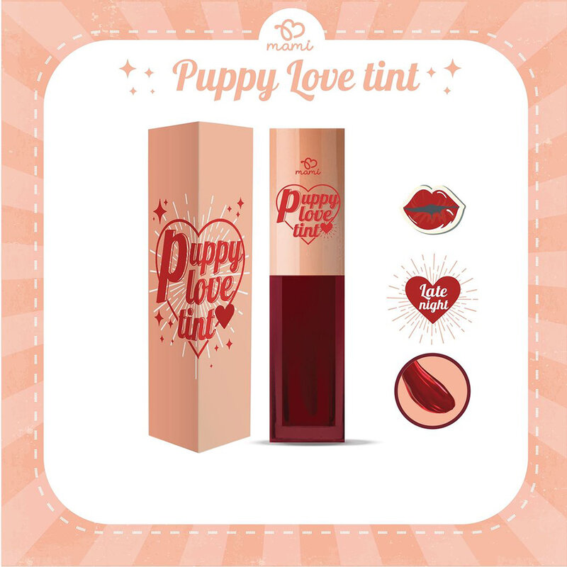 Mami Puppy Love Tint 3.5ml #03 Late Night ( สินค้าหมดอายุ : 2026.04.01 ) 