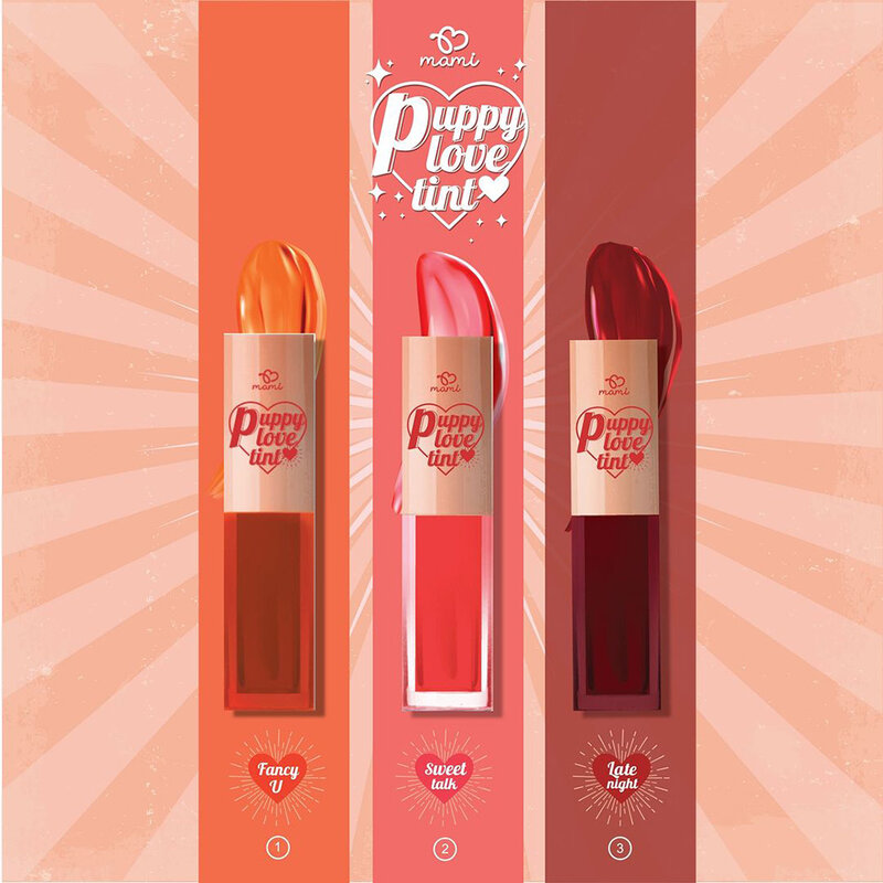 Mami Puppy Love Tint 3.5ml #03 Late Night ( สินค้าหมดอายุ : 2026.04.01 ) 