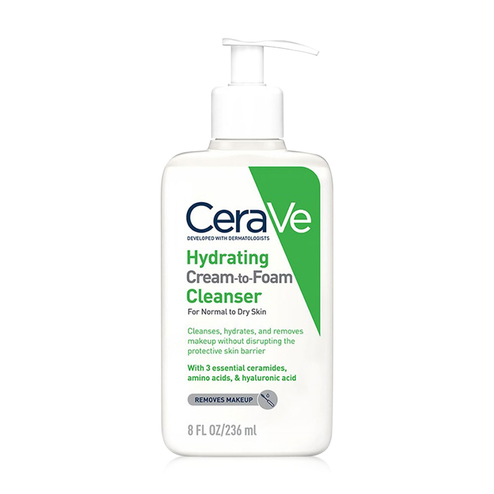CeraVe Hydrating Cream to Foam Cleanser 236ml