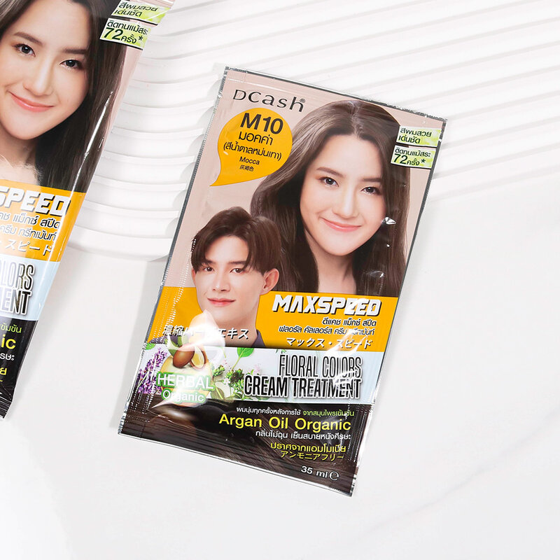 Dcash Max Speed Floral Colors Cream Treatment 70ml #M10 Mocca
