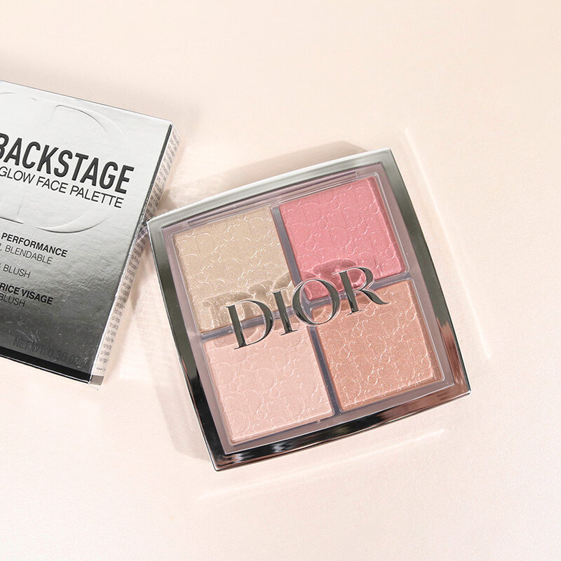 Dior Backstage Glow Face Palette Highlight & Blush 10g #004 Rose Gold