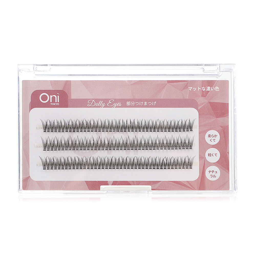 Oni Dolly Eyes Cluster Eyelashes 11mm #Fairy Plume
