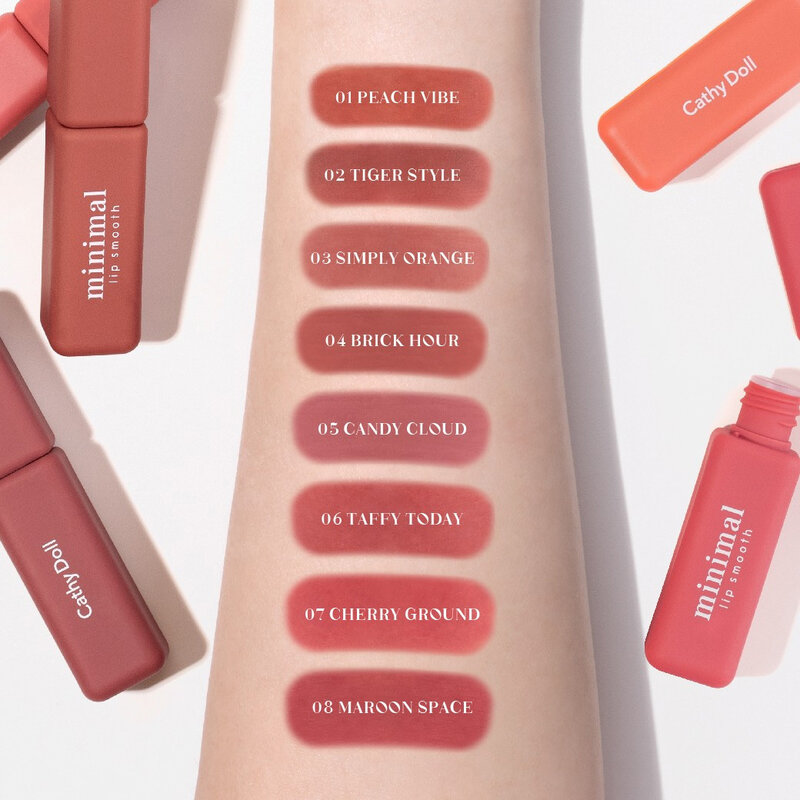 Cathy Doll Minimal Lip Smooth 2.7g #08 Maroon Space