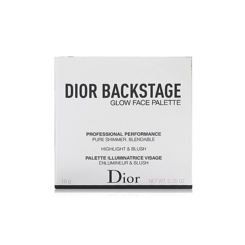 Dior Backstage Glow Face Palette Highlight & Blush 10g #004 Rose Gold