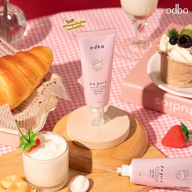 ODBO Yogurt Skin-Friendly Sunscreen SPF50+ PA++++ 30g #ODX03